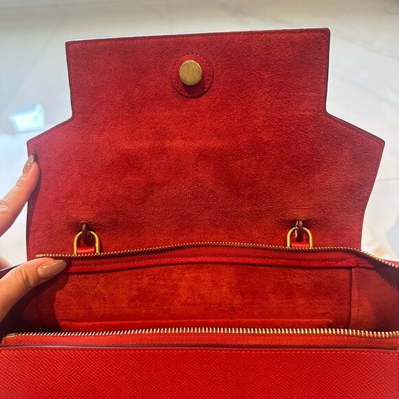 Celine Mini Belt Bag in Coquelicot - Picture 11 of 16